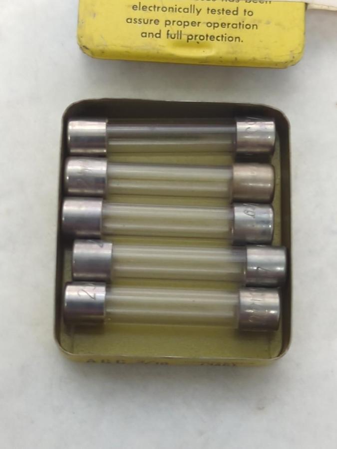 COOPER BUSSMANN,AGC-3/10,FAST ACTING 3/10 AMP FUSE PACK OF 5 NOS