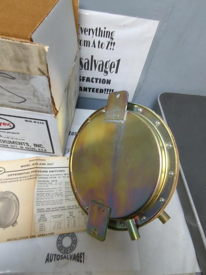 DWYER,1626-5,DIFFERENTIAL PRESSURE SWITCH NOS