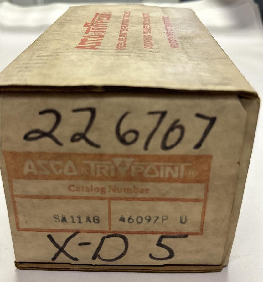 Used ASCO,SA11AG,PRESSURE SWITCH NEW