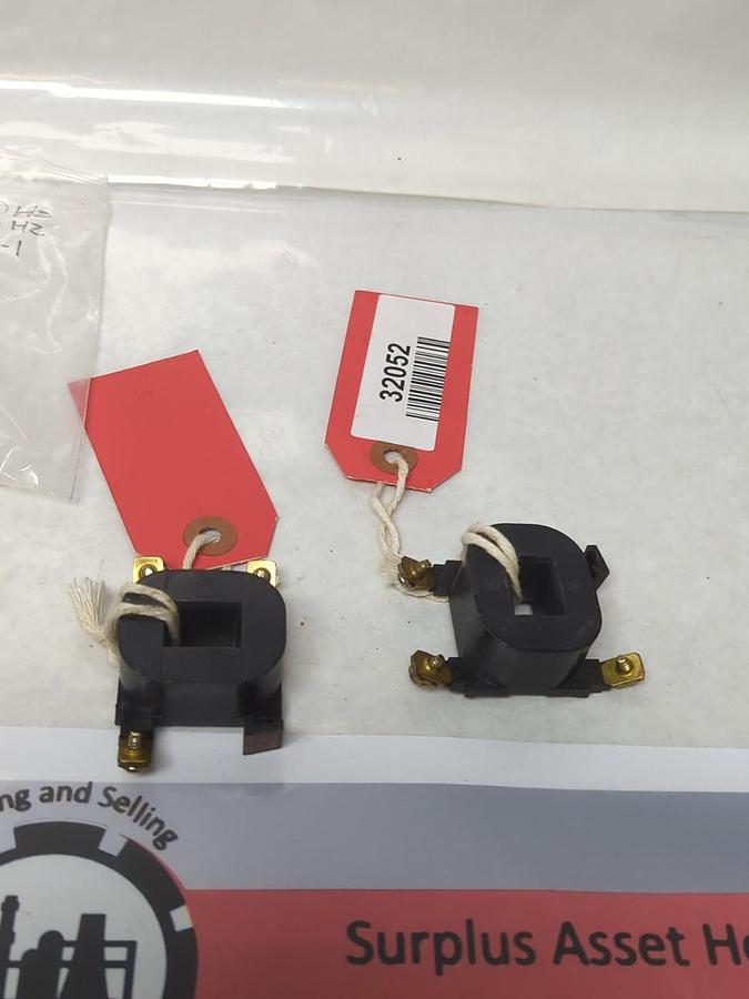 Used CUTLER HAMMER,9-2650-1,COIL 120/110V 60/50HZ LOT OF 2 PRE-OWNED