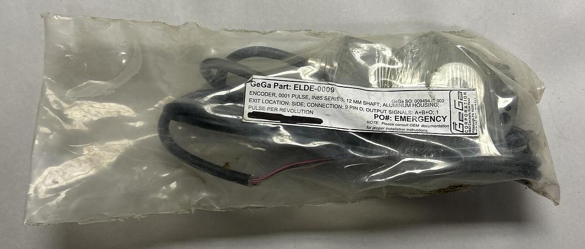 Used GEGA,ELDE-0009,ENCODER NEW