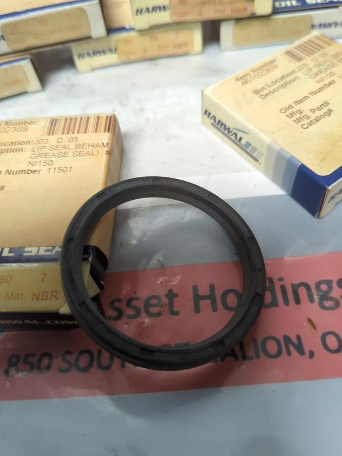 HARWAL,50 60 7,TYPE A OIL SEAL LOT OF 9 NOS