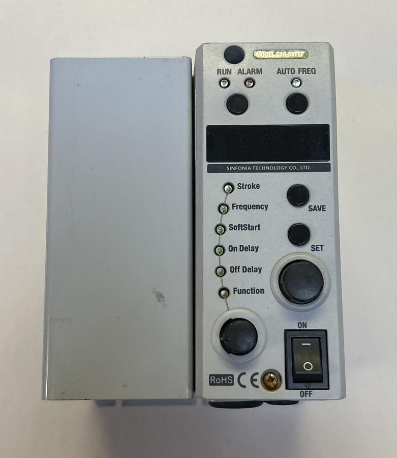 Used SINFONIA TECHNOLOGY,C10-5VFEF,PART FEEDER CONTROLLER