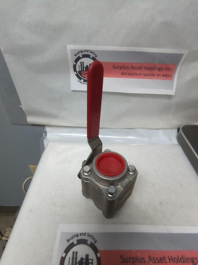 FLOWSERVE,11/2 4466TSE R2,BALL VALVE A351 CF8M NOS