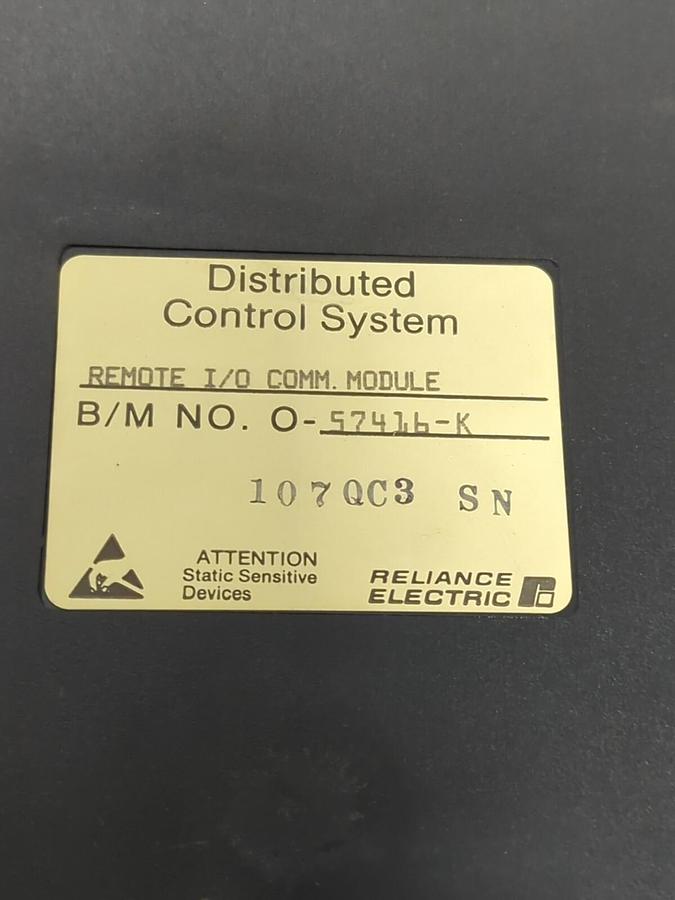 RELIANCE ELECTRIC,0-57416-K,REMOTE I/O COMMUNICATION MODULE NOS