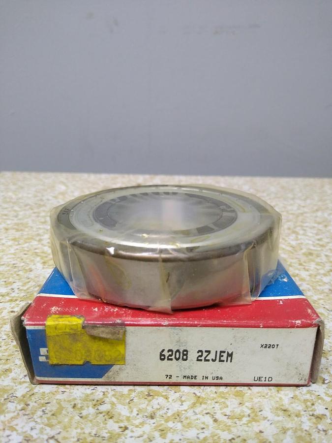 SKF,6208 2ZJEM,Deep Groove Ball Bearing NOS