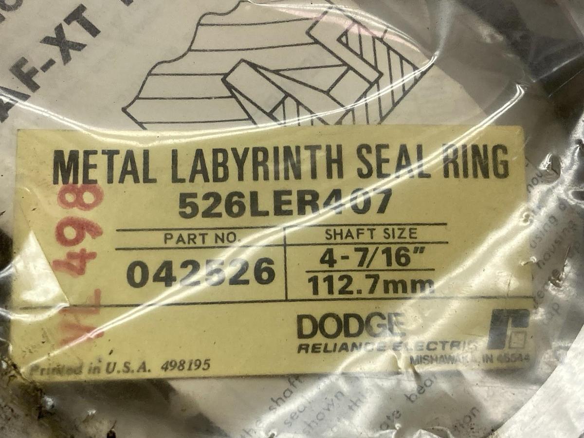 SKF,LER 117,Consolidated Bearing Ring Seal 4 7/16" Bore 5 3/16" OD 1" W