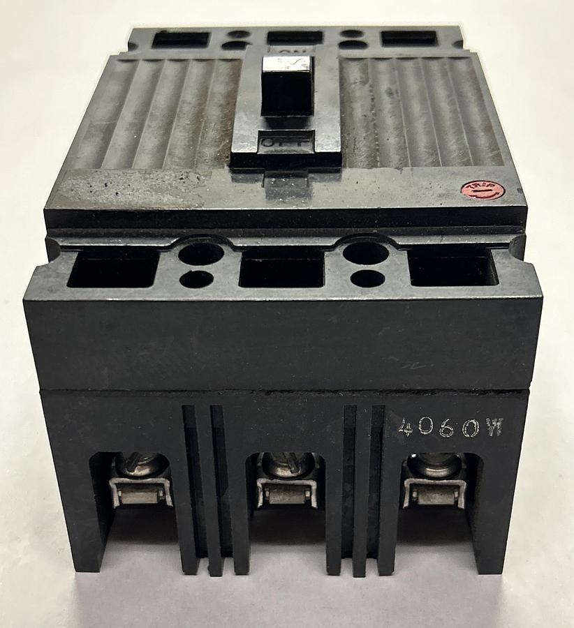Used GENERAL ELECTRIC,TED134060WL,CIRCUIT BREAKER 60A 480V 3P
