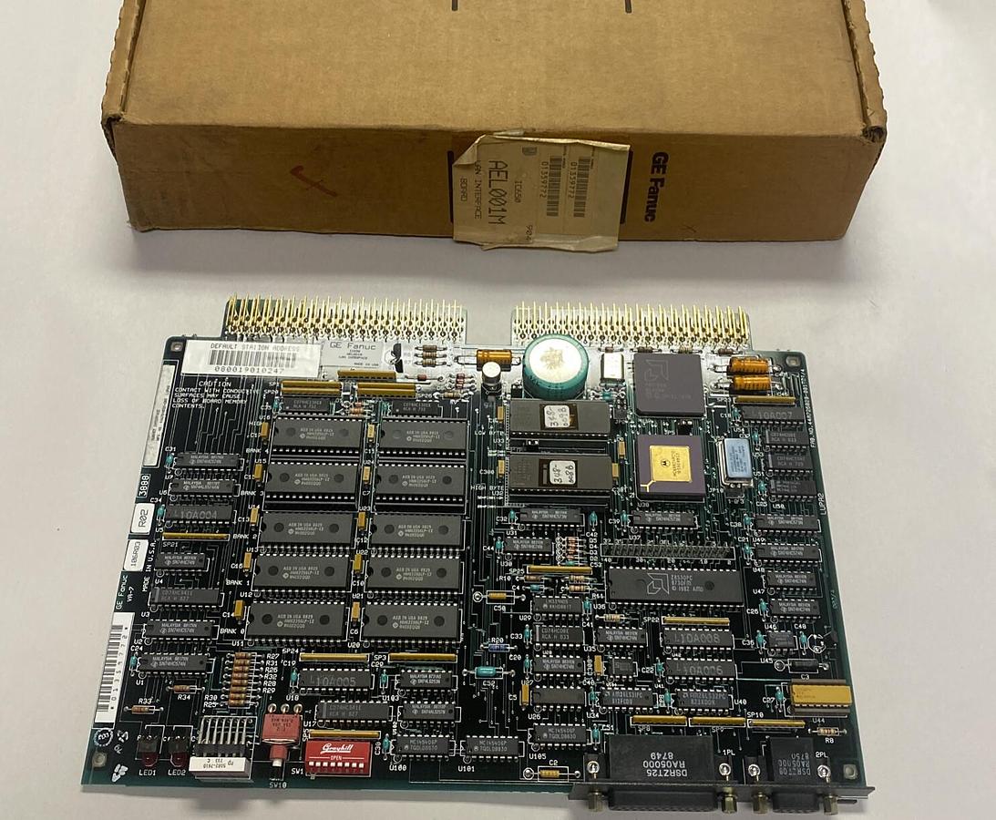 Used GE FANUC,IC650AEL001,LAN INTERFACE MODULE REFURBISHED