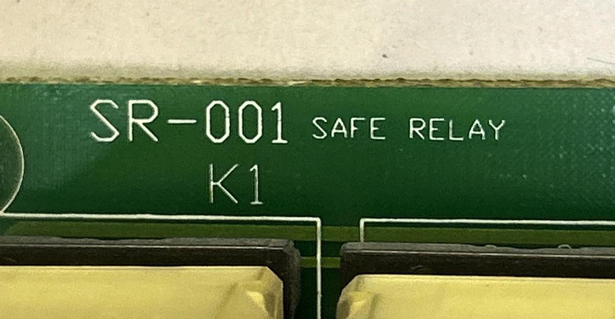 Used JOHNFORD,SR-001,SAFE RELAY CIRCUIT BOARD