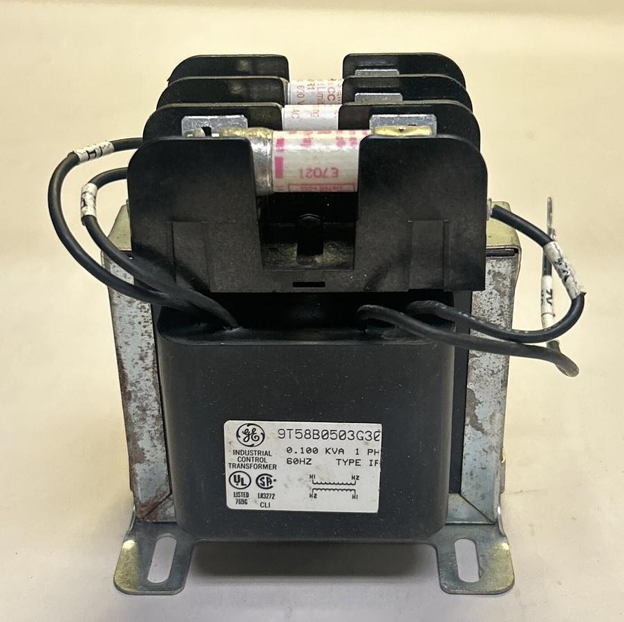 Used GENERAL ELECTRIC,9T58B0503G30,INDUSTRIAL CONTROL TRANSFORMER