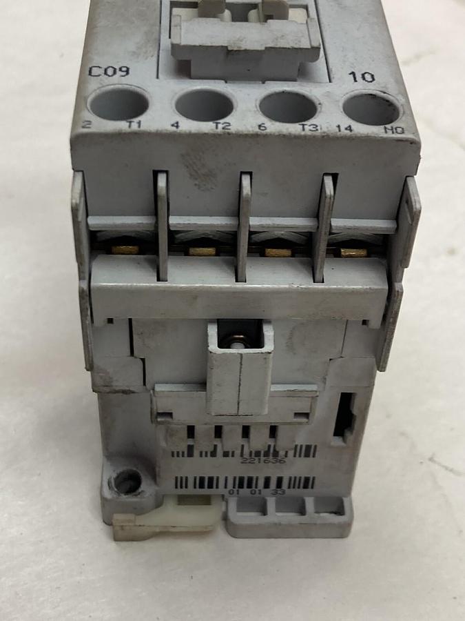 Used Allen-Bradley,500-C09*10,Auxiliary Contactor Ser A