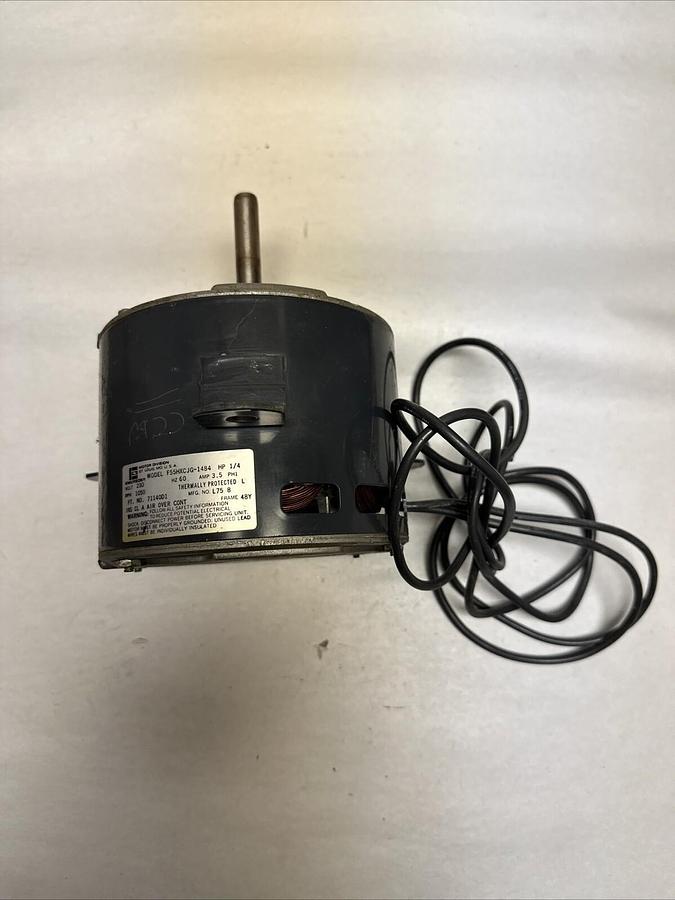 Used Emerson,F55HXCJG-1484,1/4HP 1050RPM 230V 48Y Frame Blower Motor (G010)