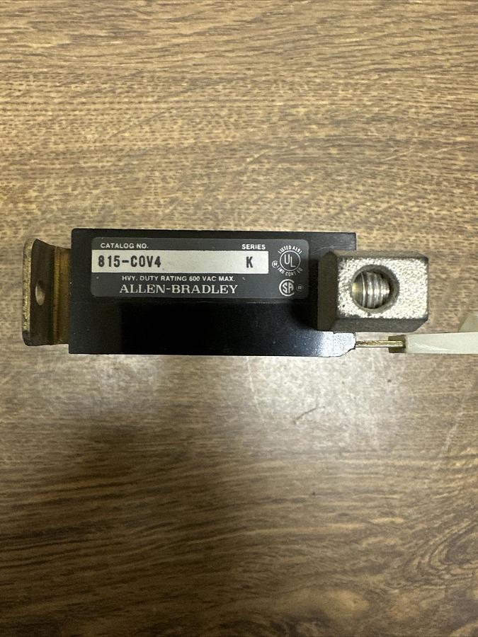 Used Allen Bradley,815-C0V4,Overload Relay