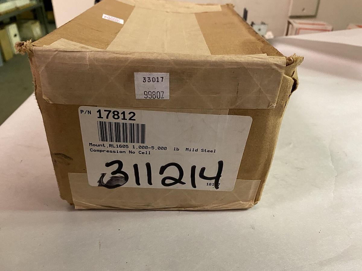 Used RICE LAKE,17812,RL1605 1000-5 NO CELL COMPRESSION STEEL MOUNTING BRACKET KIT