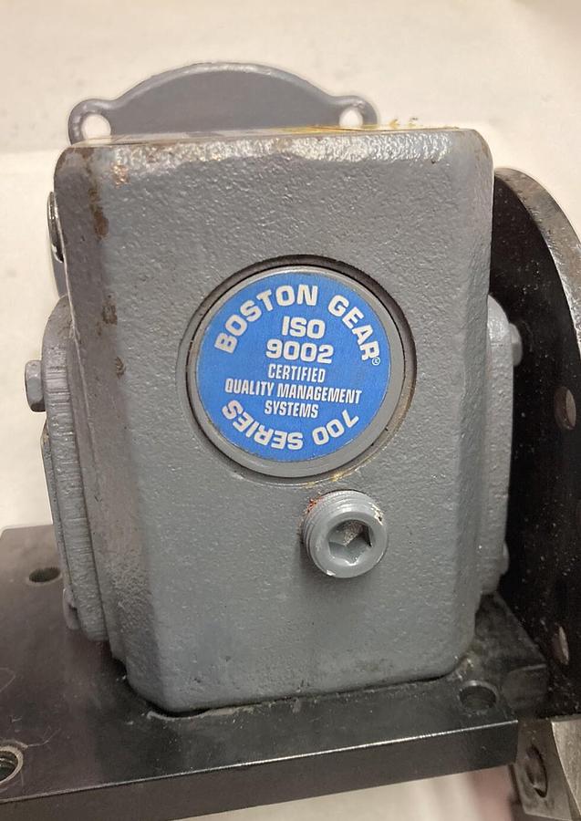 Used Boston Gear,F71020KB4G,Worm Gear Reducer