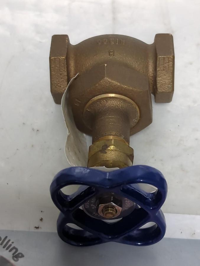 NIBCO,T-235-Y 1/2,TEFLON DISC GLOBE VALVE 1/2 INCH NOS