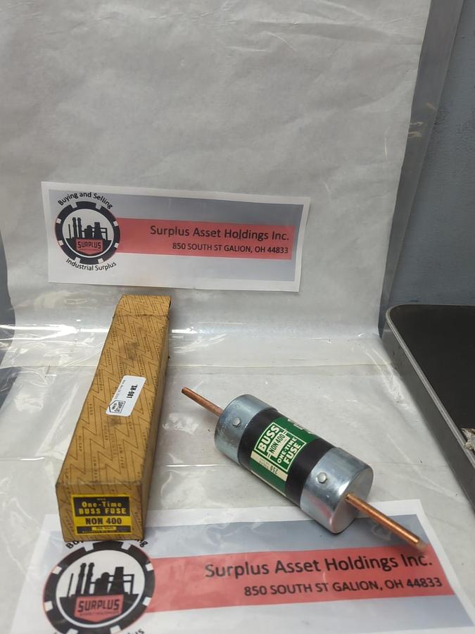 COOPER BUSSMANN,NON-400,ONE TIME FUSE 400 AMP NOS