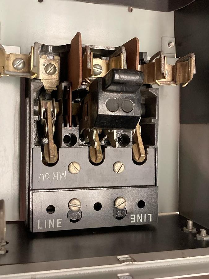 Used General Electric,THFP361L,3-Phase Twin Panelboard Switch 30A 600VAC