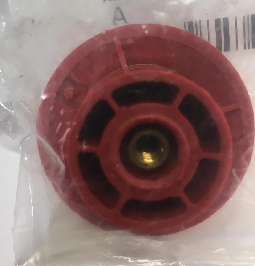 Allen-Bradley,800T-N246R,Push Button Mushroom Head Cap Red LOT OF 4