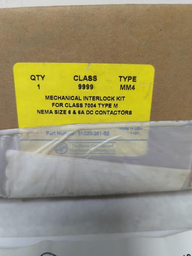 ECM,51020-261-52,TYPE MM4 MECHANICAL INTERLOCK KIT NOS