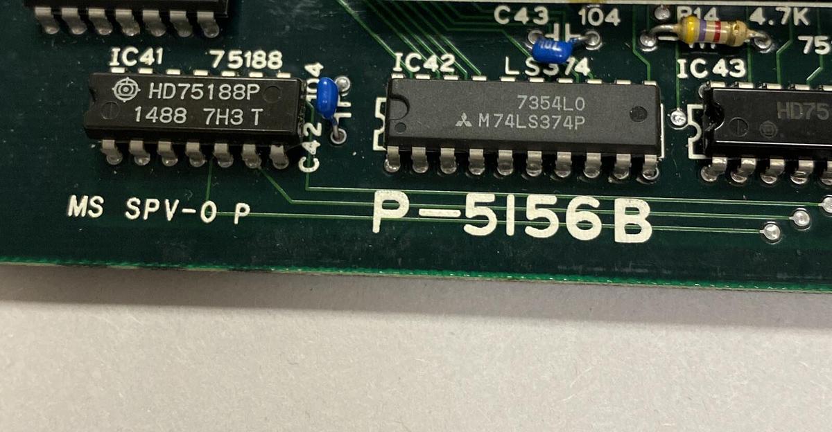 Used ISHIDA,P-5156B,CPU BOARD MODULE