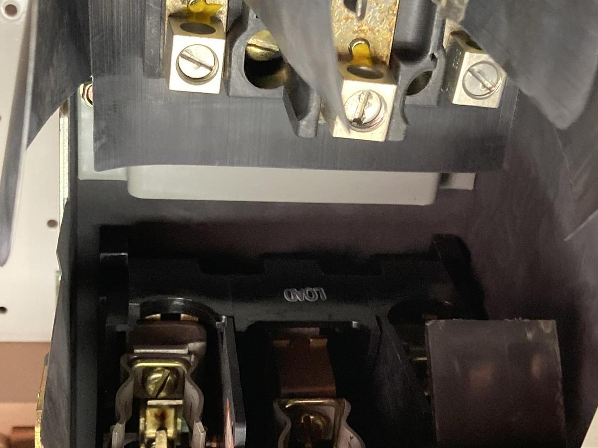 Used GE,E33752,Evolution 30A FDRFUSW Dual FUSED Disconnect MCC Bucket 60Hz 480V