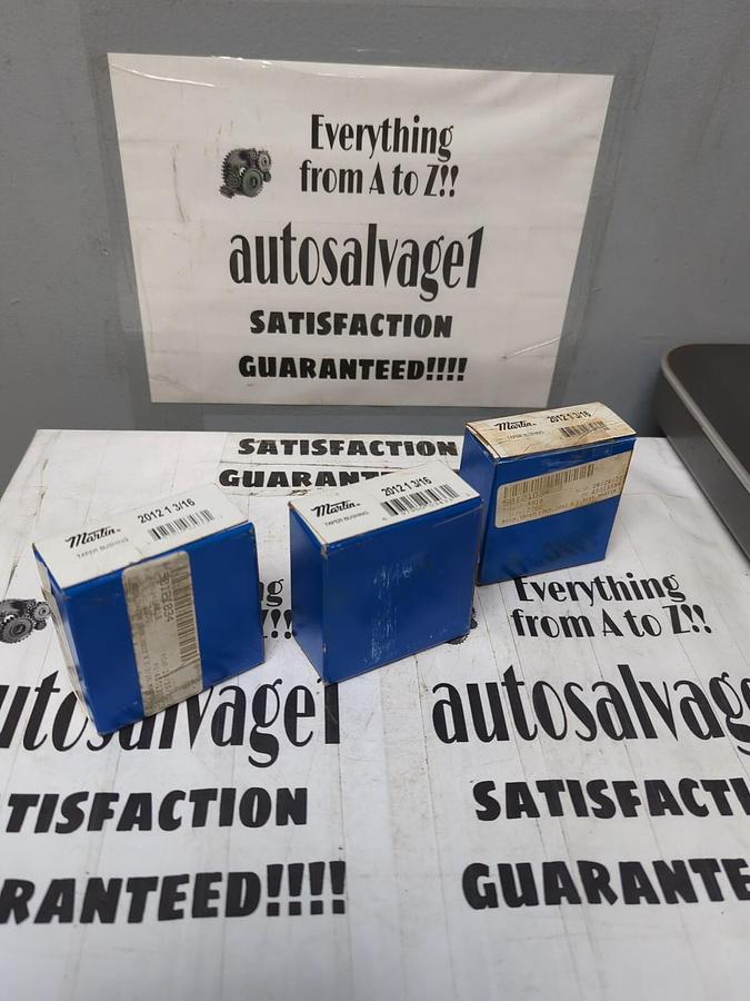 MARTIN,2012 1-3/16,TAPER BUSHINGS LOT OF 3 NEW