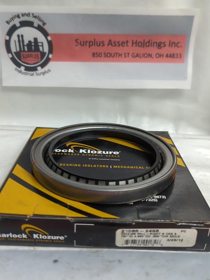 GARLOCK KLOZURE,21086-2468,SEAL 53X2468 NOS