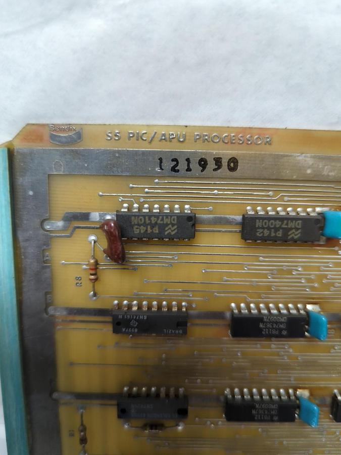 Used BENDIX,3727082I,S5 PIC/APU PROCESSOR CIRCUIT BOARD PRE-OWNED