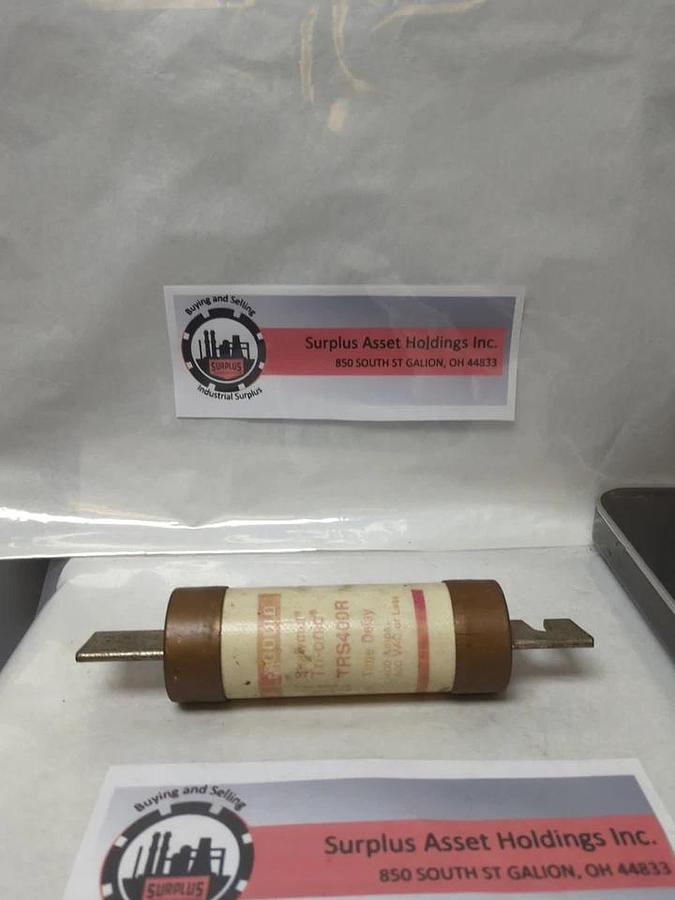 Used GOULD SHAWMUT,TRS400R,TIME-DELAY 400 AMP FUSE PRE-OWNED