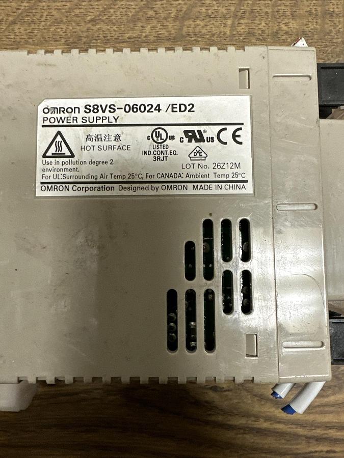 Used Omron,S8VS-06024,Power Supply