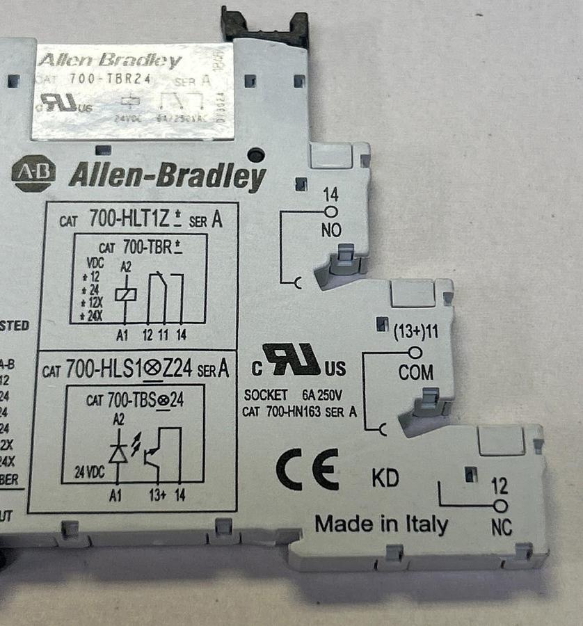 ALLEN BRADLEY,700-HLS1Z24,TERMINAL BLOCK RELAY NOS