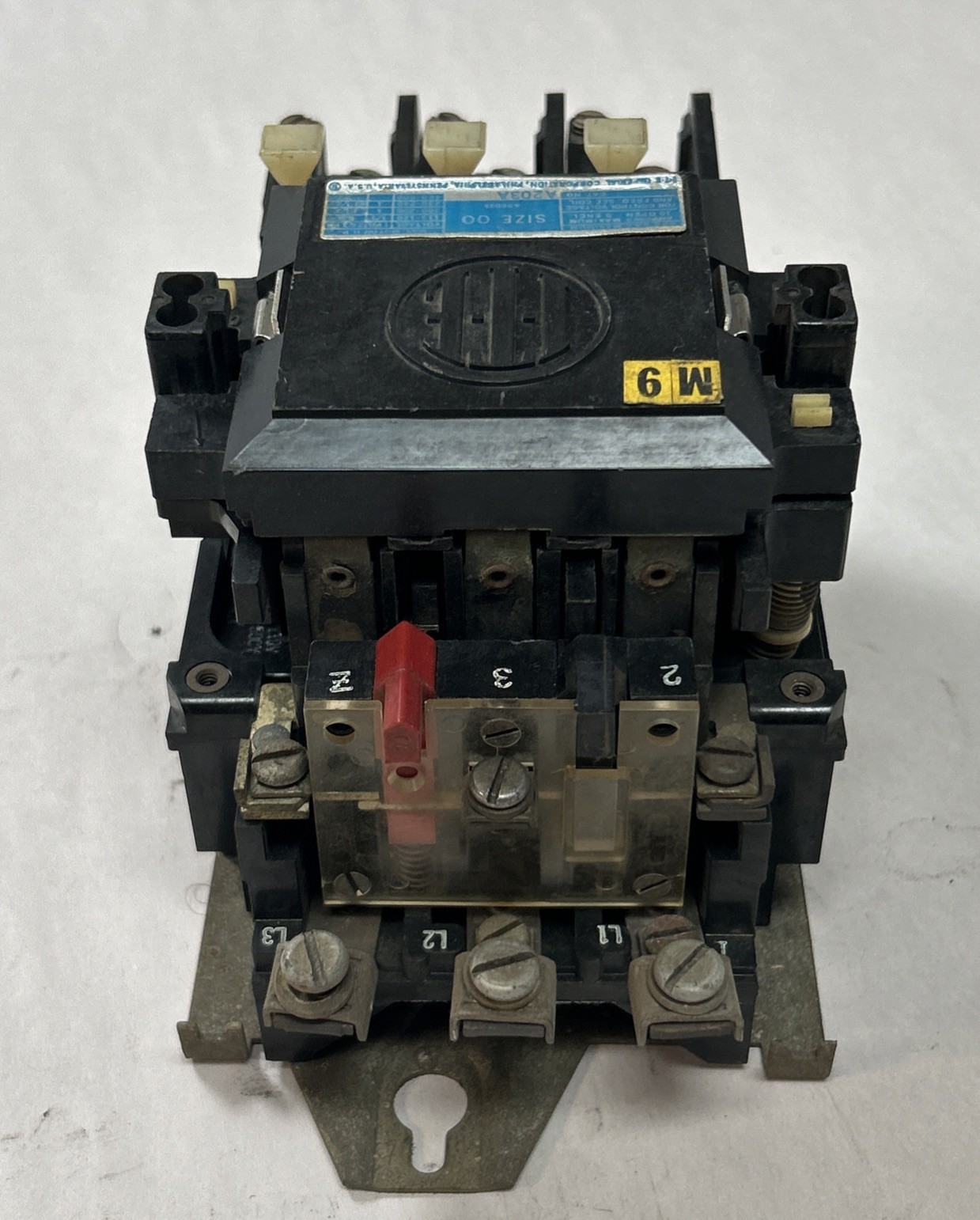 Used ITE,A203A,SIZE 00 MOTOR STARTER