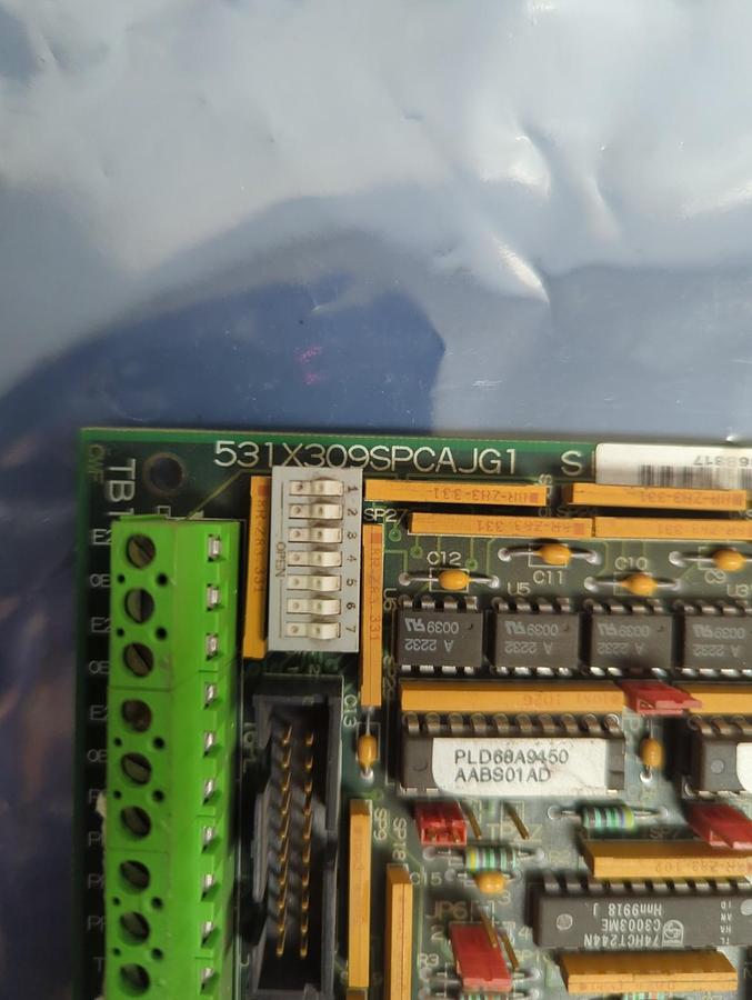 Used GENERAL ELECTRIC,531X309SPCAJG1,CIRCUIT BOARD PRE-OWNED