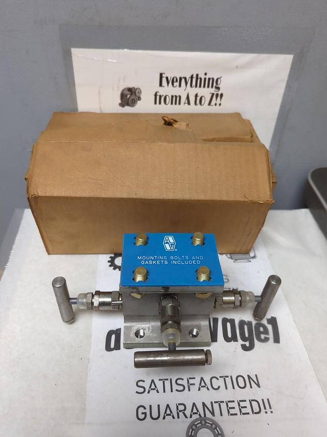 ANDERSON GREENWOOD & CROSBY,M4AVS,INSTRUMENT MANIFOLD VALVE 02-2565-541