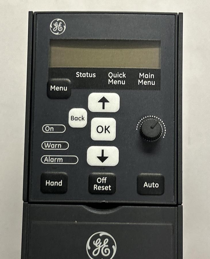 Used GENERAL ELECTRIC,6KLP43001X9A1,MICRO DRIVE 0.75KW 1HP