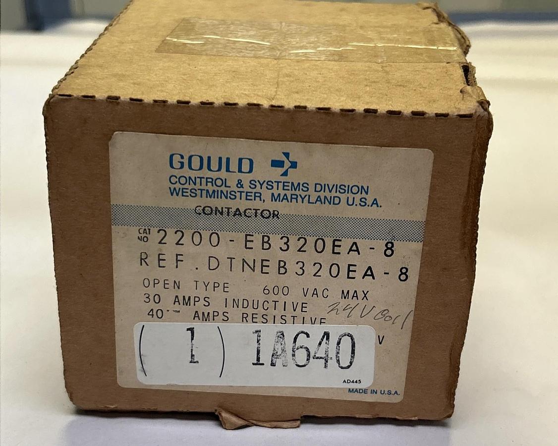 GOULD,2200-EB320EA-8,CONTACTOR NOS