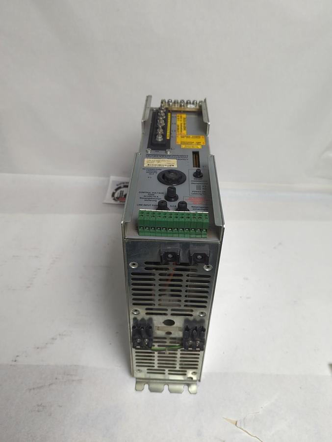Used INDRAMAT,TVM 1.2-050-220/300-W0/220/380,A.C. SERVO POWER SUPPLY NO COVER/PLATE
