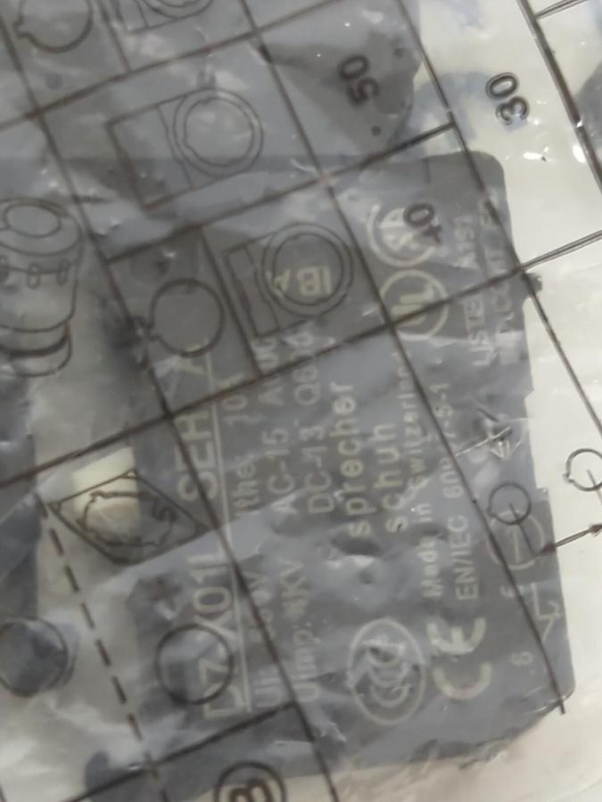 SPRECHER+SCHUH,D7-X01L,SERIES A CONTACT CARTRIDGE PACK OF 10 NEW