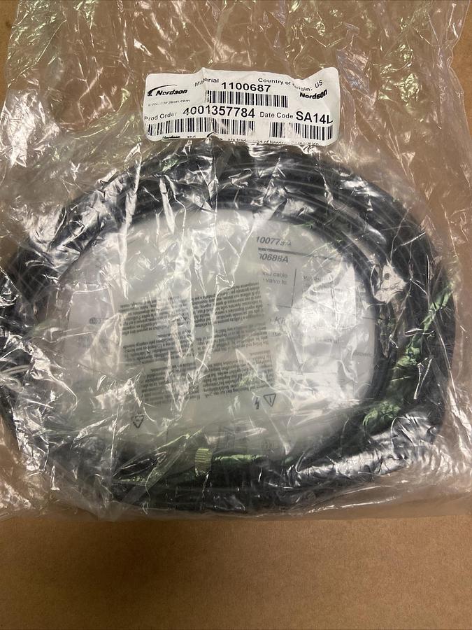 Used Nordson,1100687,Solenoid Valve Cable
