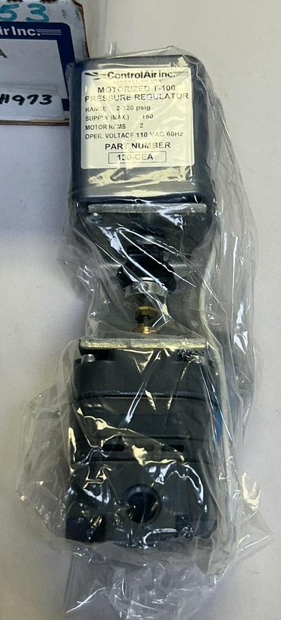 Used CONTROL AIR INC,130-CEA,MOTORIZED T-100 PRESURE REGULATOR NEW