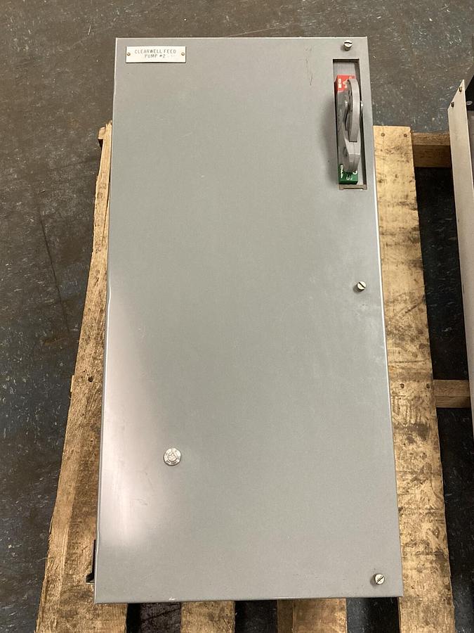 Used Allen-Bradley,2100 2112,Size 3 Fused MCC 32 Inch Starter Feeder Bucket