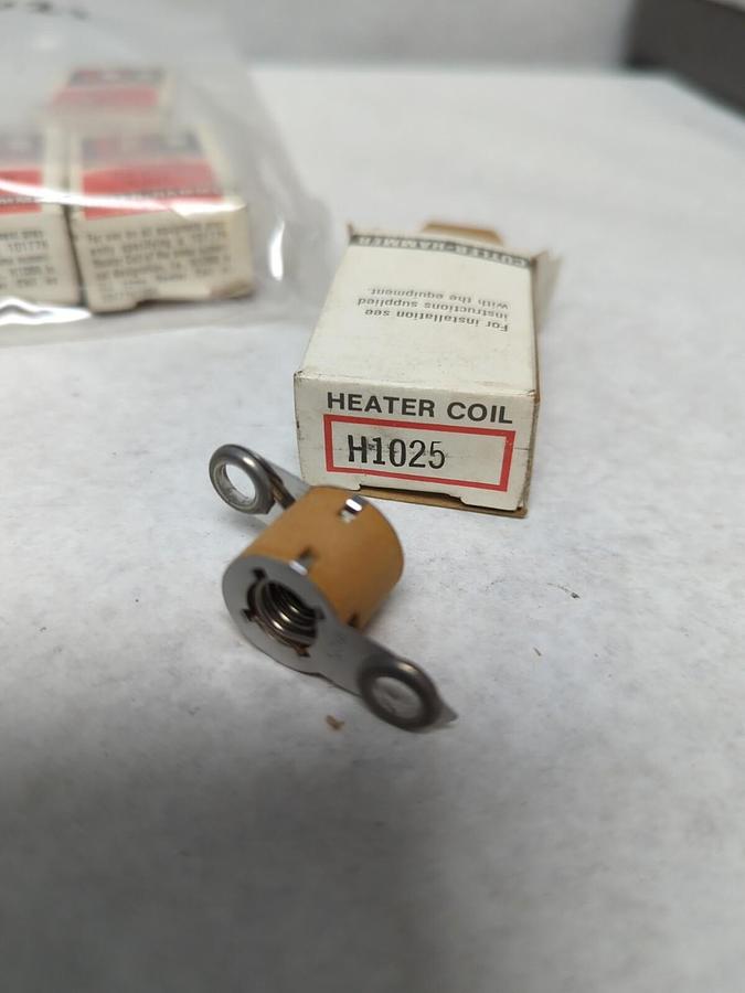 CUTLER HAMMER,H1025,OVERLOAD HEATER ELEMENT LOT OF 6 NOS