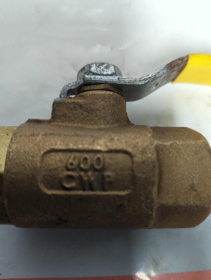 Used APOLLO,600CUP,BALL VALVE 3/4 INCH PRE-OWNED
