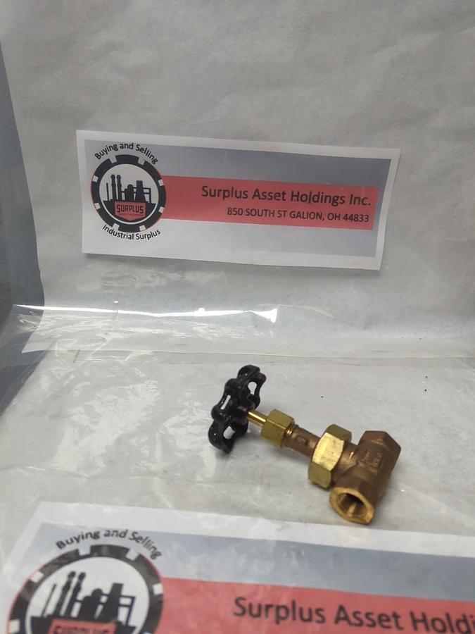 HAMMOND,IB412,BRONZE VALVE 3/8 INCH NPT NOS