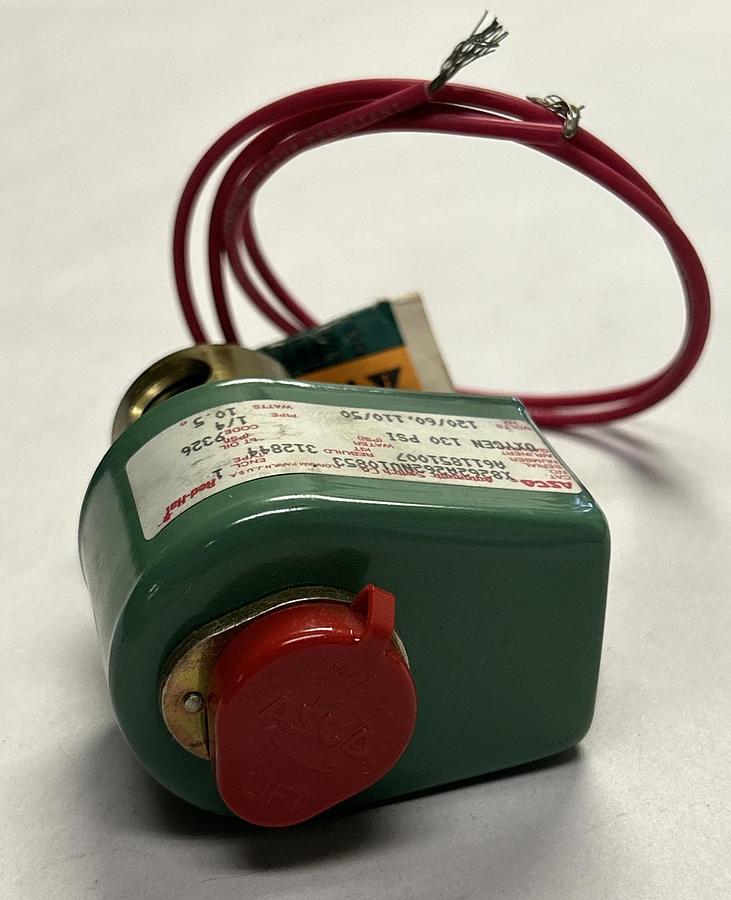 ASCO,X8262A262NV10853,VALVE 1/4 INCH 110-120V NOS