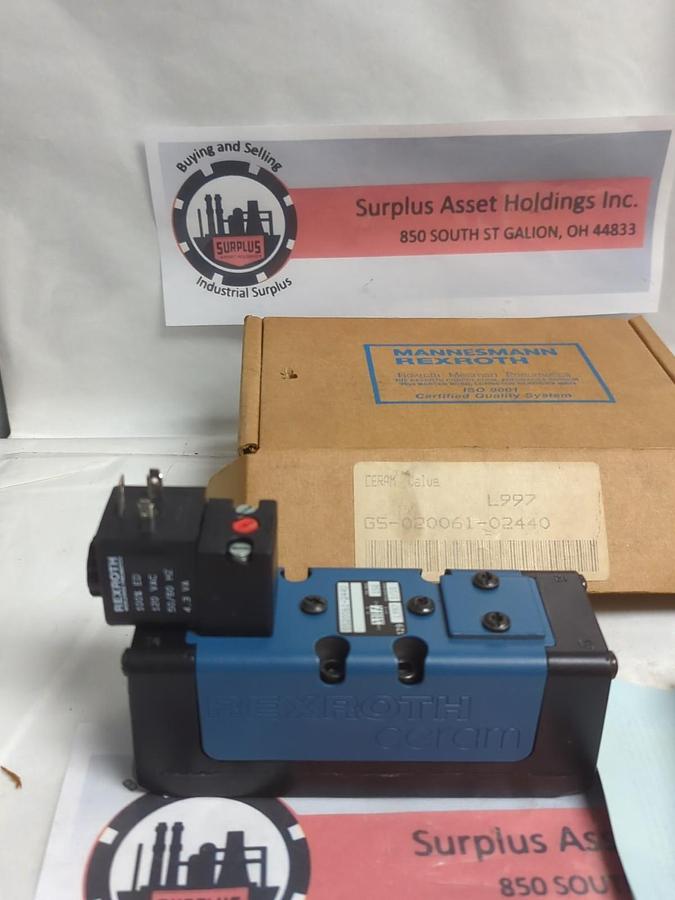 REXROTH,GS-020061-02440,CERUM SOLENOID VALVE NOS