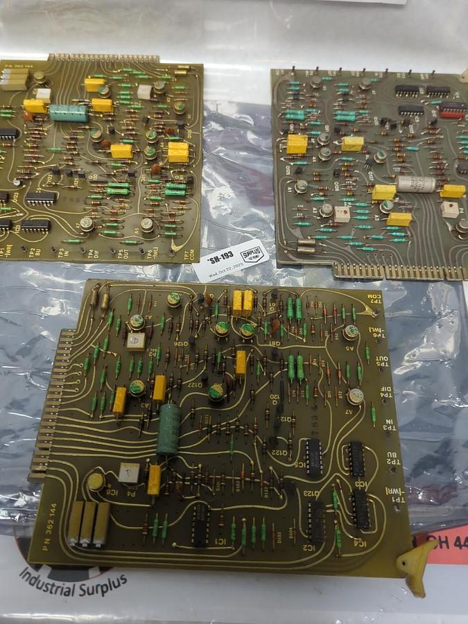 Used CIRCUIT BOARD,362-144,CIRCUIT BOARD LOT OF 3 PRE-OWNED