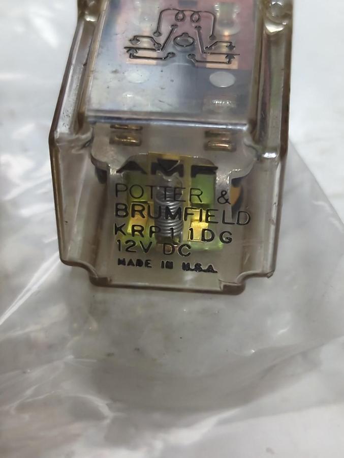 Used P&B,KRP11DG,PLUG IN RELAY 8-PIN LOT OF 4 PRE-OWNED